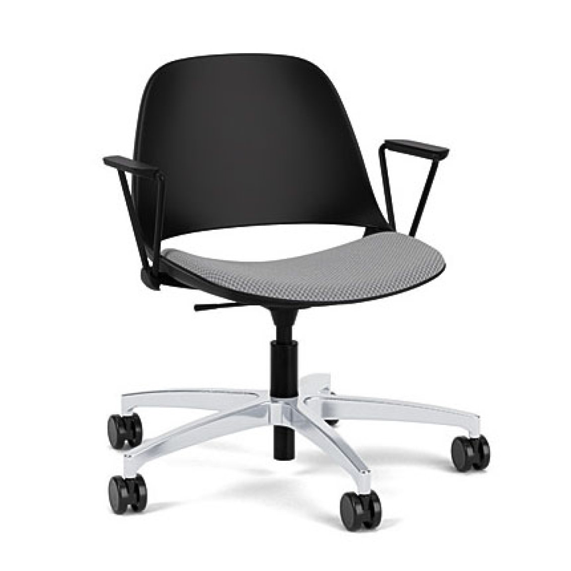 Conference Room Chair with Fabric Seat