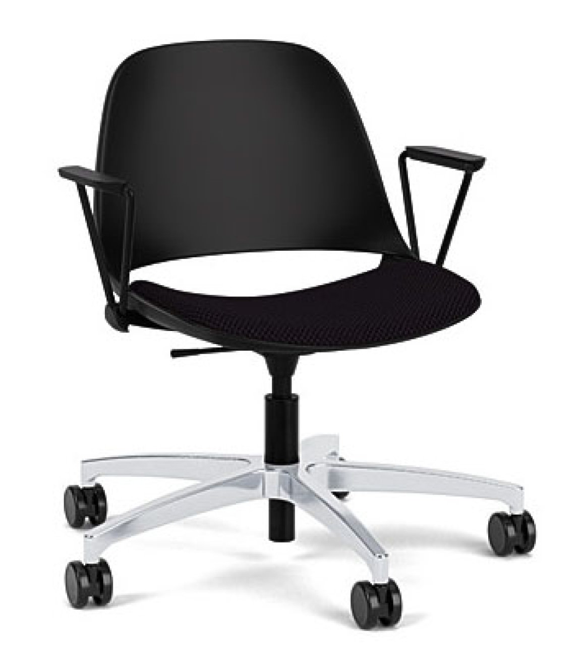 Conference Room Chair with Fabric Seat