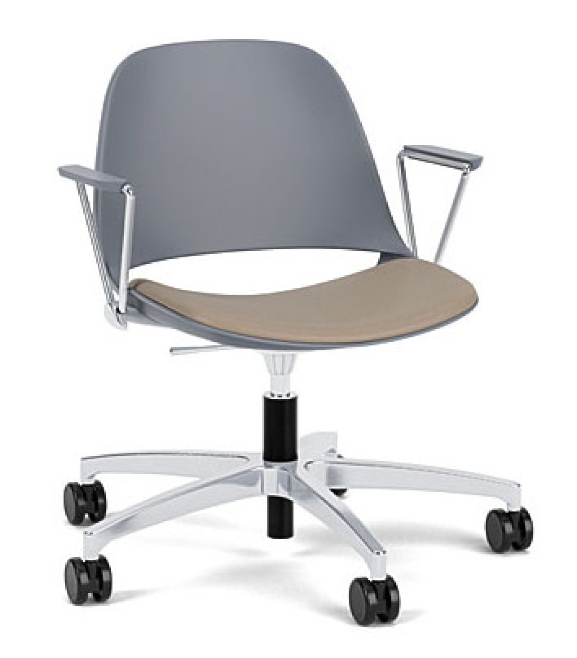Conference Room Chair with Vinyl Seat