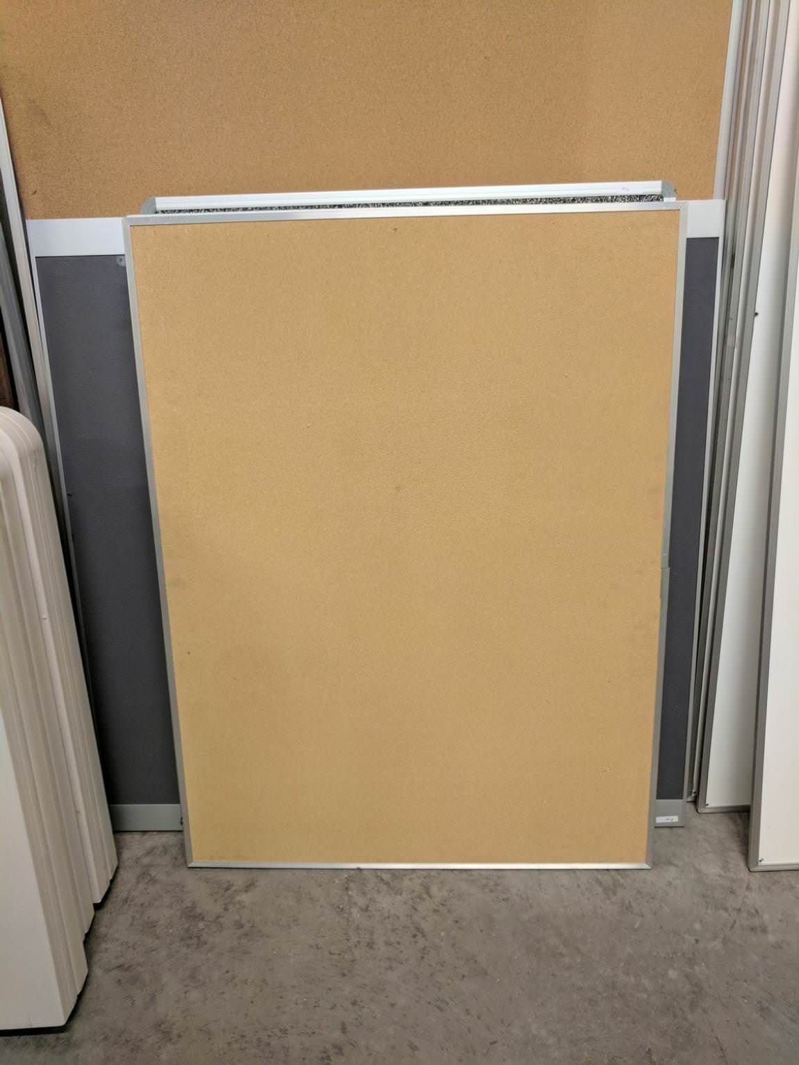 Bulletin Board With Aluminum Frame