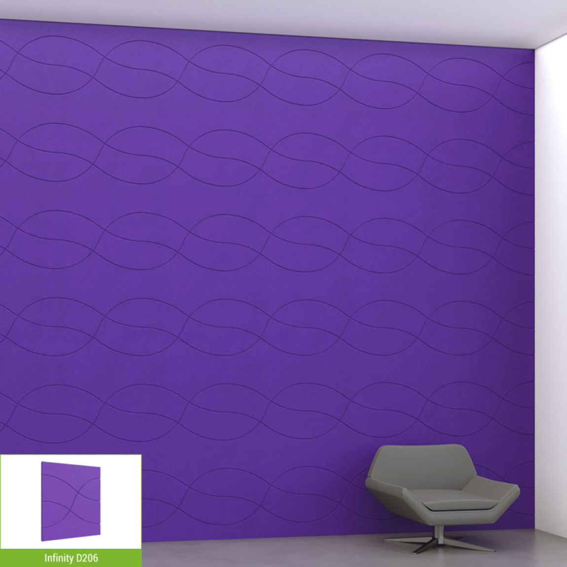 Sound Absorbent Acoustic Wall Tiles