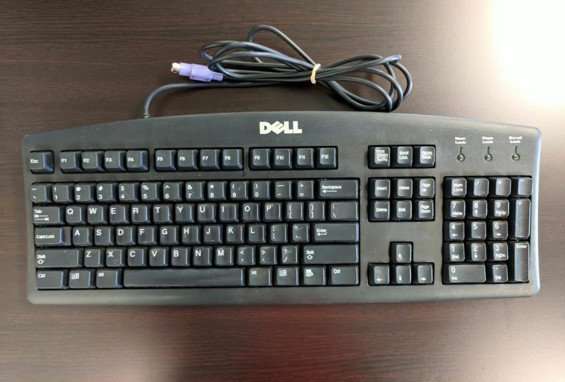 Dell SK-8110 PS/2 Wired Keyboard