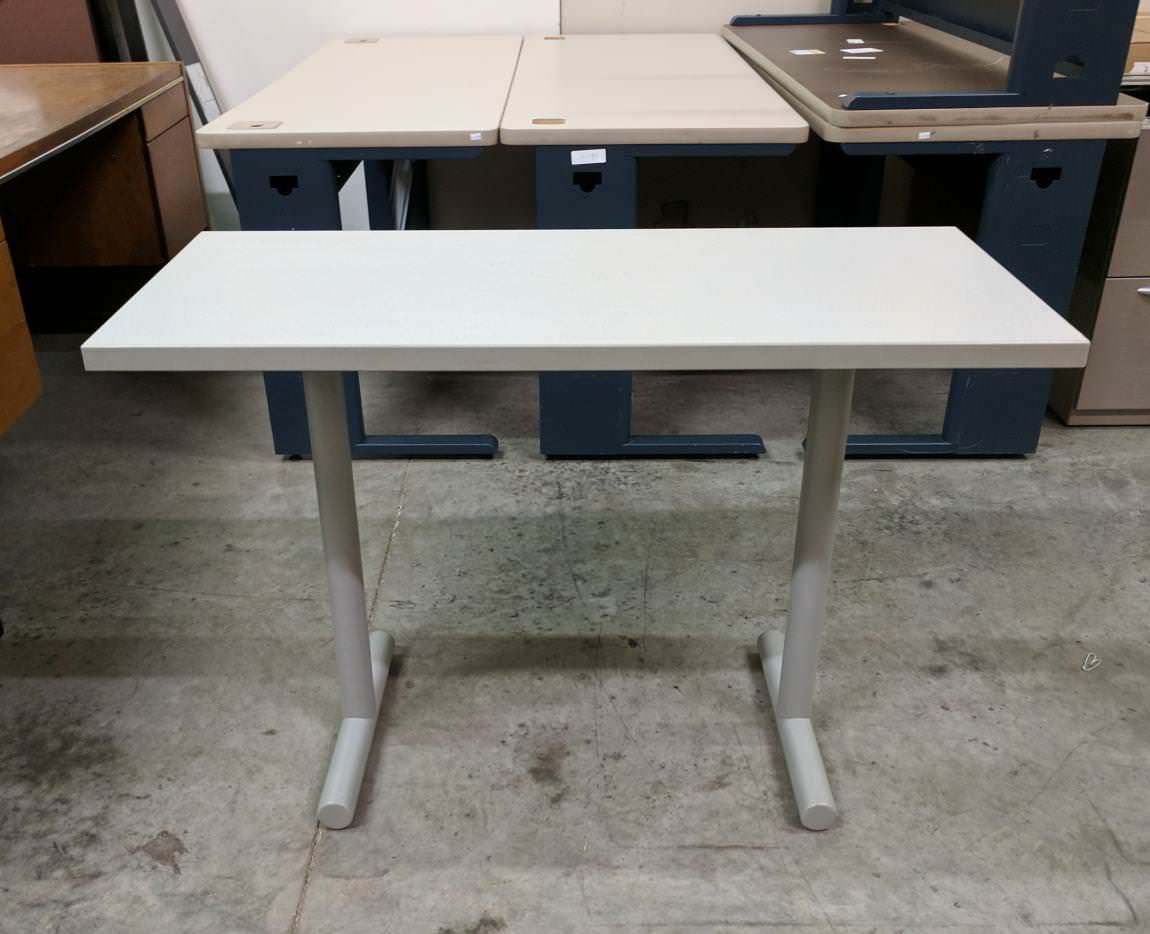 Small Putty Laminate Training Table