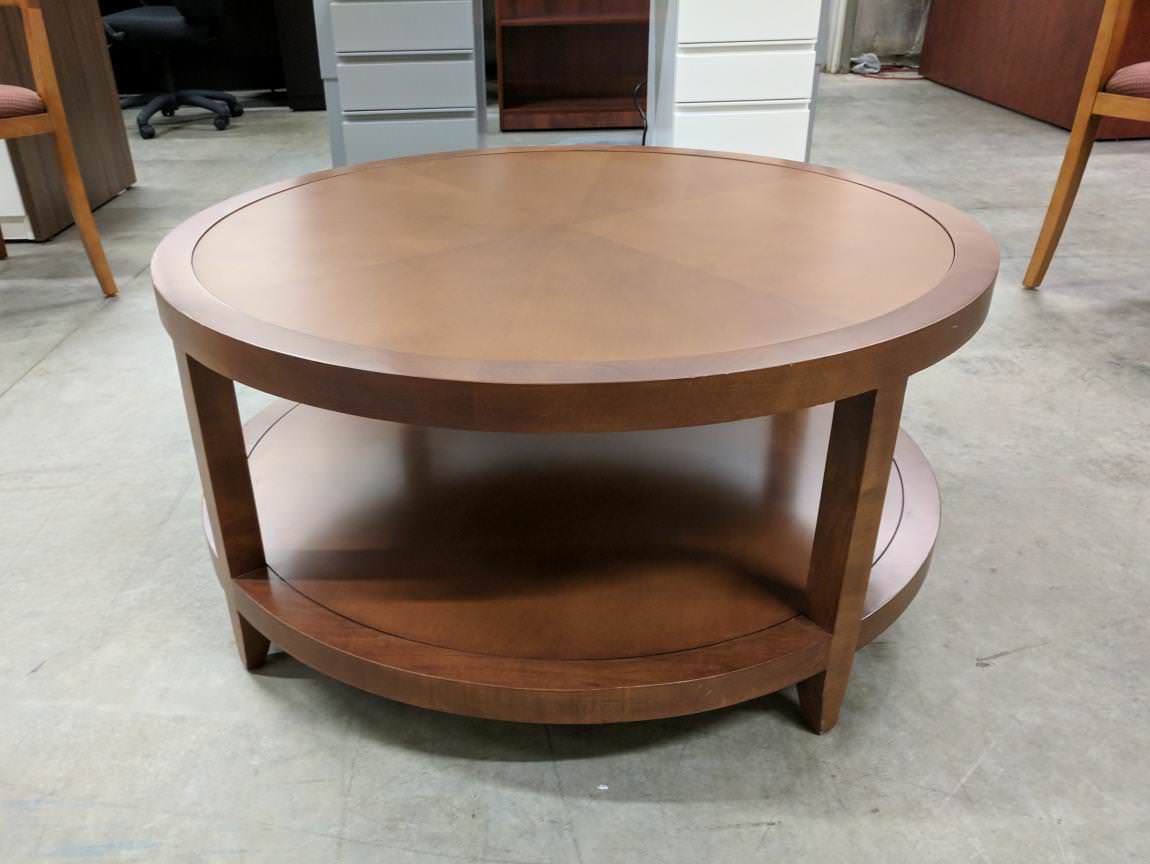 36 Solid Wood Round Oak Table
