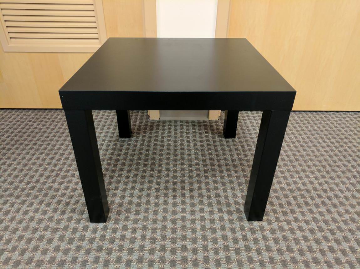 Black Ikea End Table