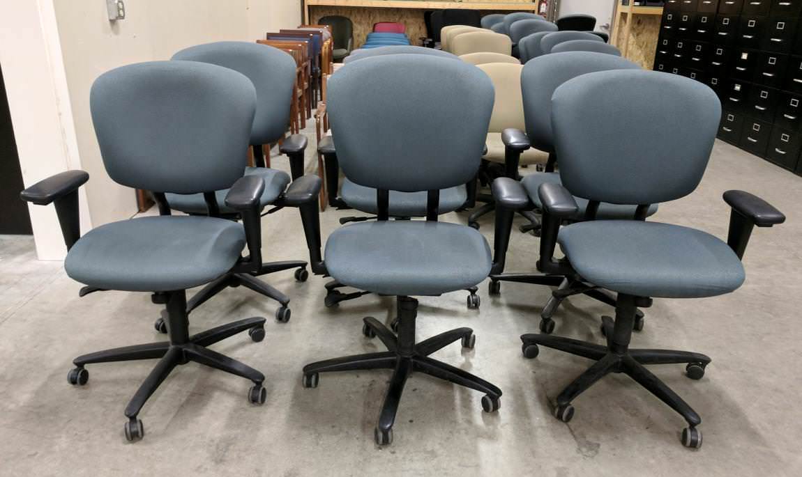 Haworth Improv H.E. Rolling Office Chairs