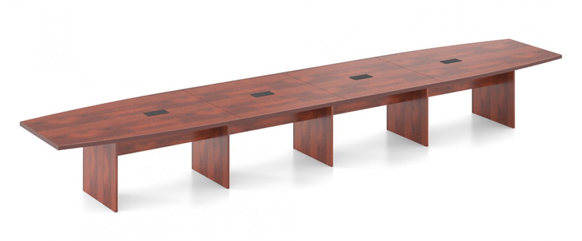  Boat Shaped Conference Table