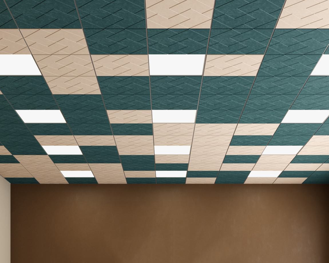 Sound Absorbent Acoustic Ceiling Tiles