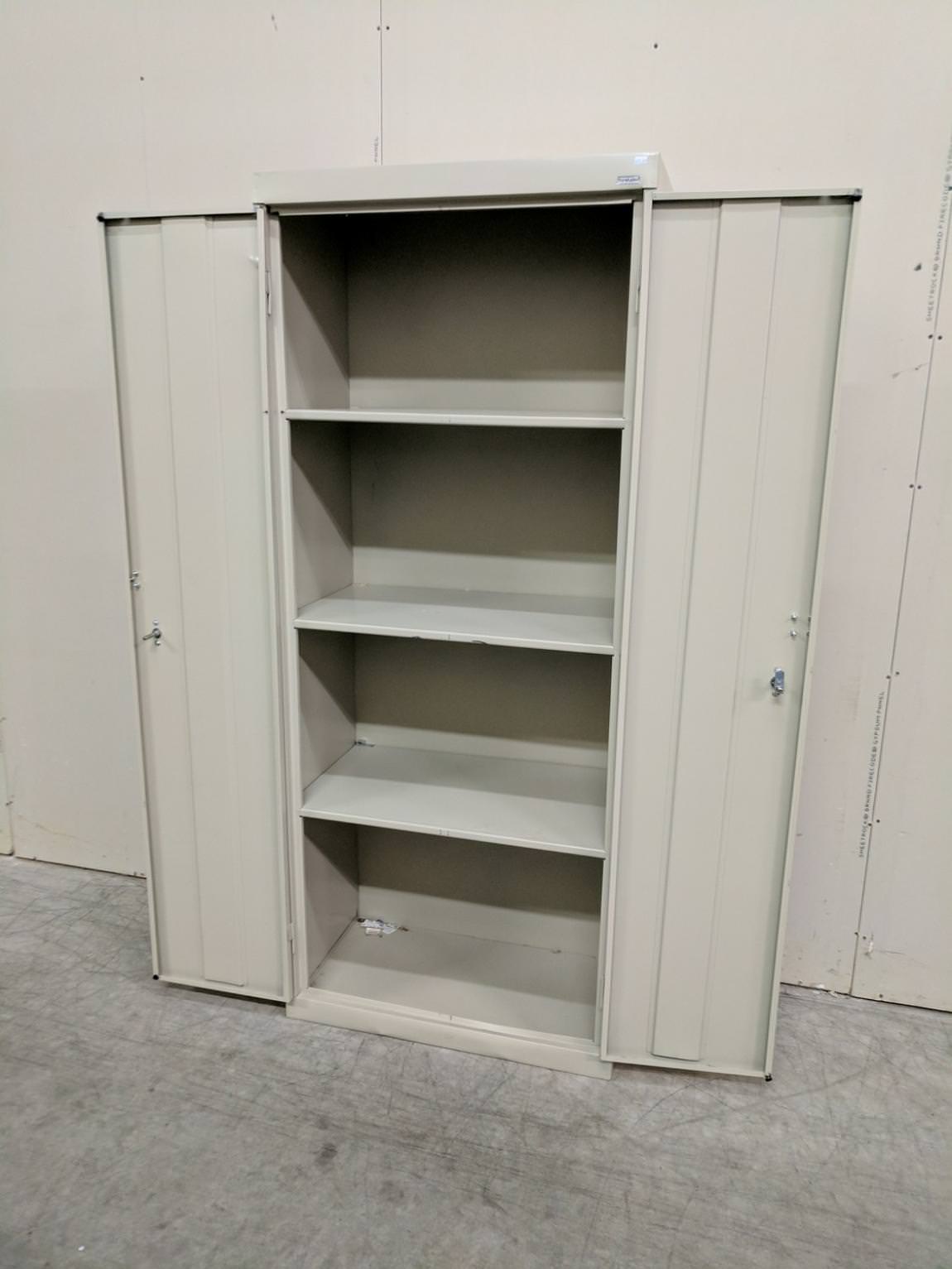Sandusky Putty Metal Storage Cabinet – 30 Inch Wide
