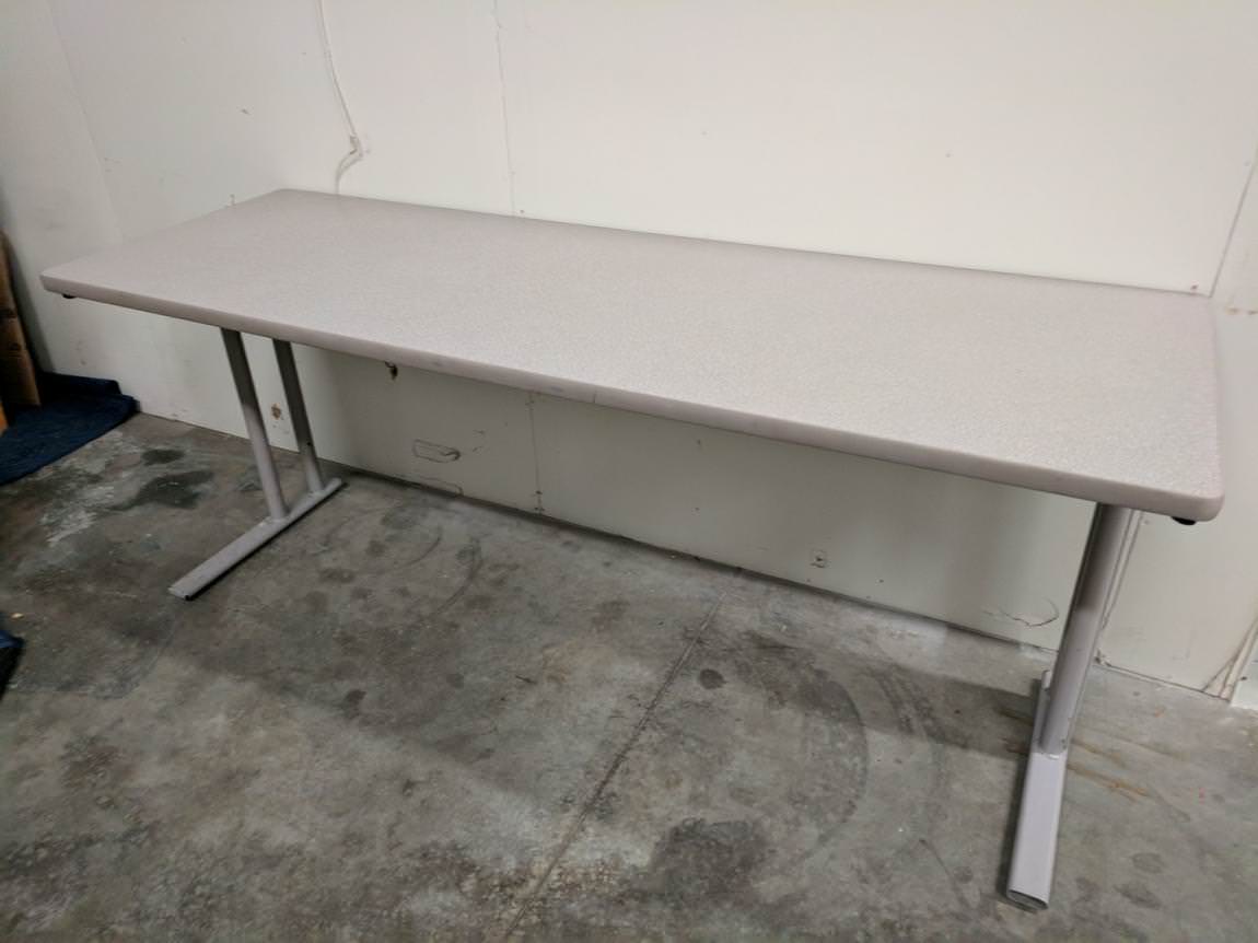 Putty Laminate Training Tables – 71.5x24