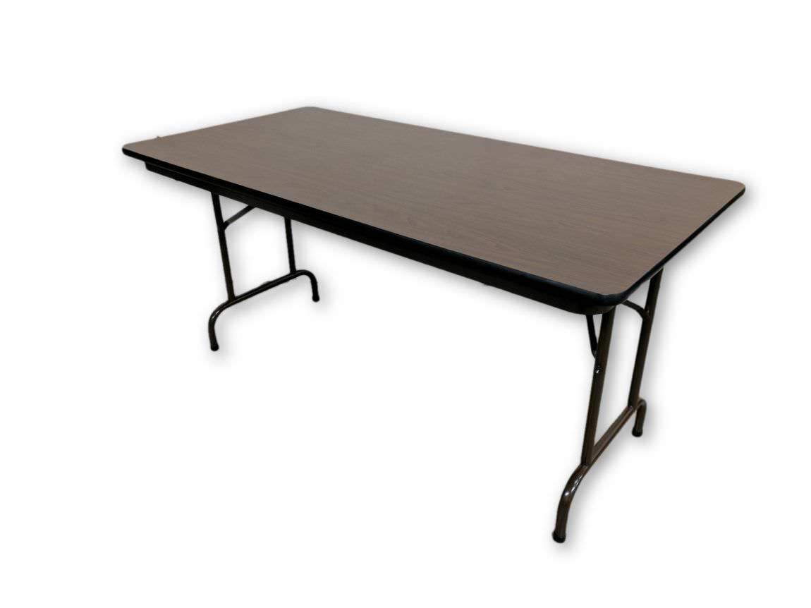 Walnut Laminate Folding Tables – 60x30