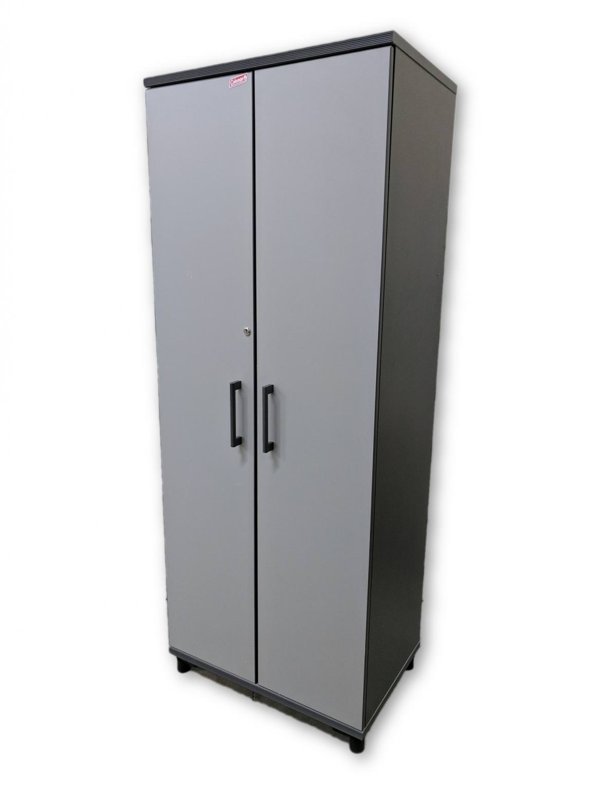 Coleman Light Gray Laminate Storage Cabinet – 29.25 Inch Wide