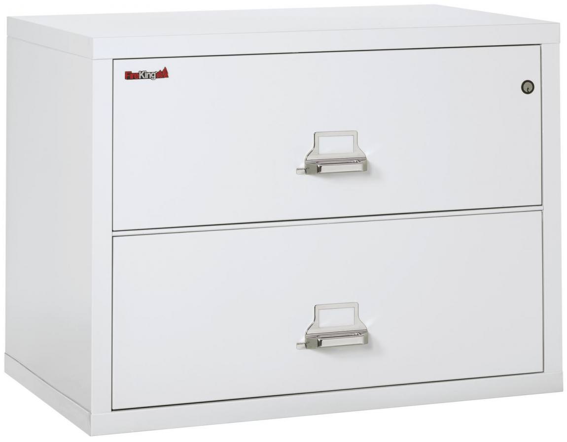 2 Drawer Fireproof Lateral File Cabinet