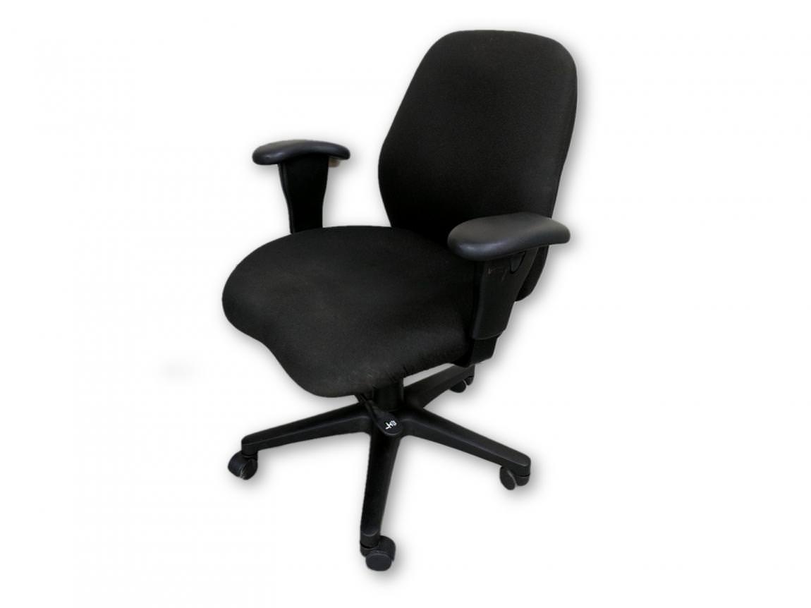 Black Rolling Office Task Chairs
