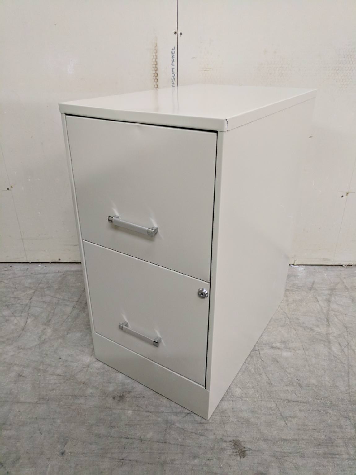 Putty 2 Drawer Vertical File Cabinet