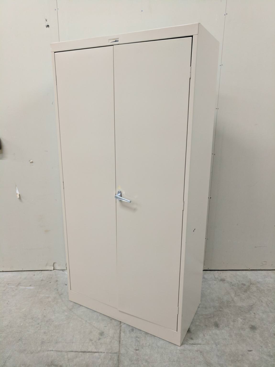 Putty Metal Storage Cabinet – 36 Inch Wide
