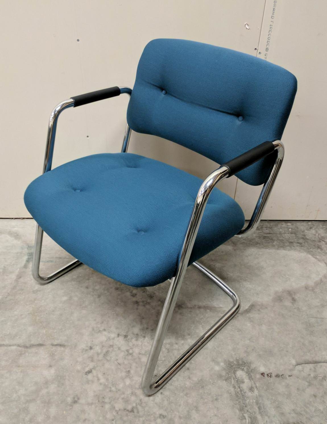 Steelcase Teal Guest Chairs