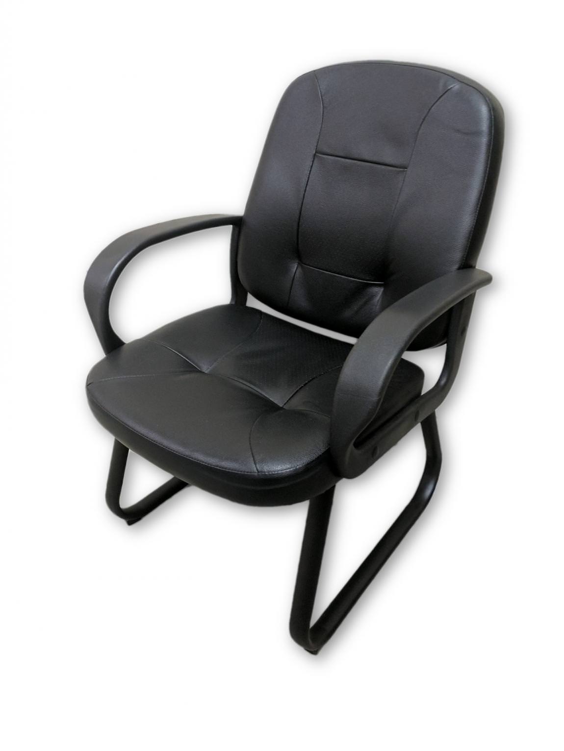 Global Arno Black Guest Chairs