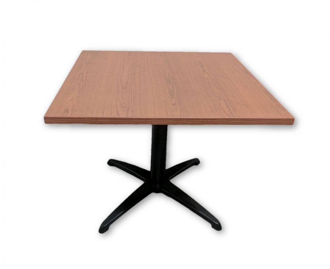 Cherry Laminate Square Table – 36 Inch Wide
