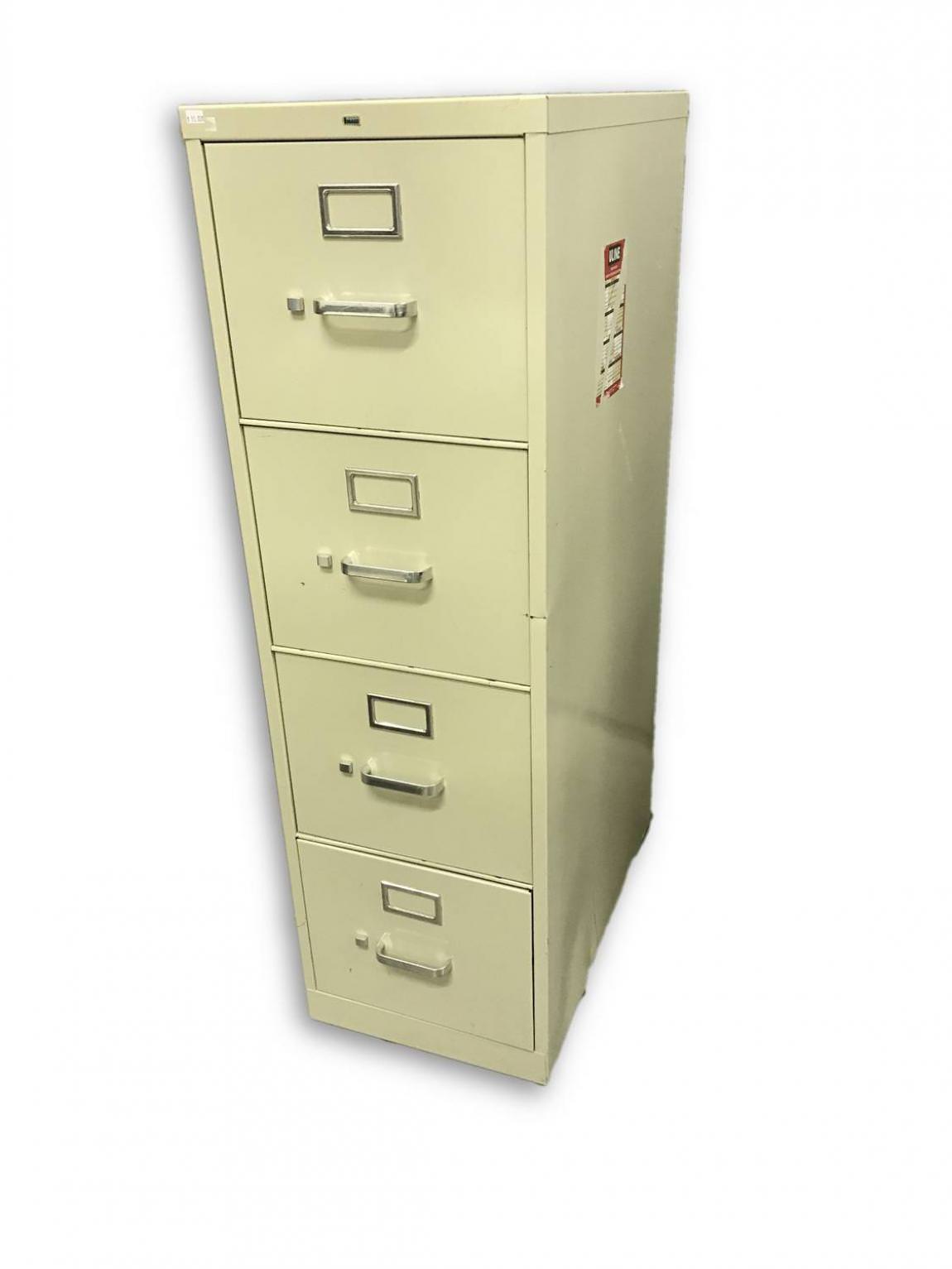 Putty HON 4 Drawer Letter size File Cabinet