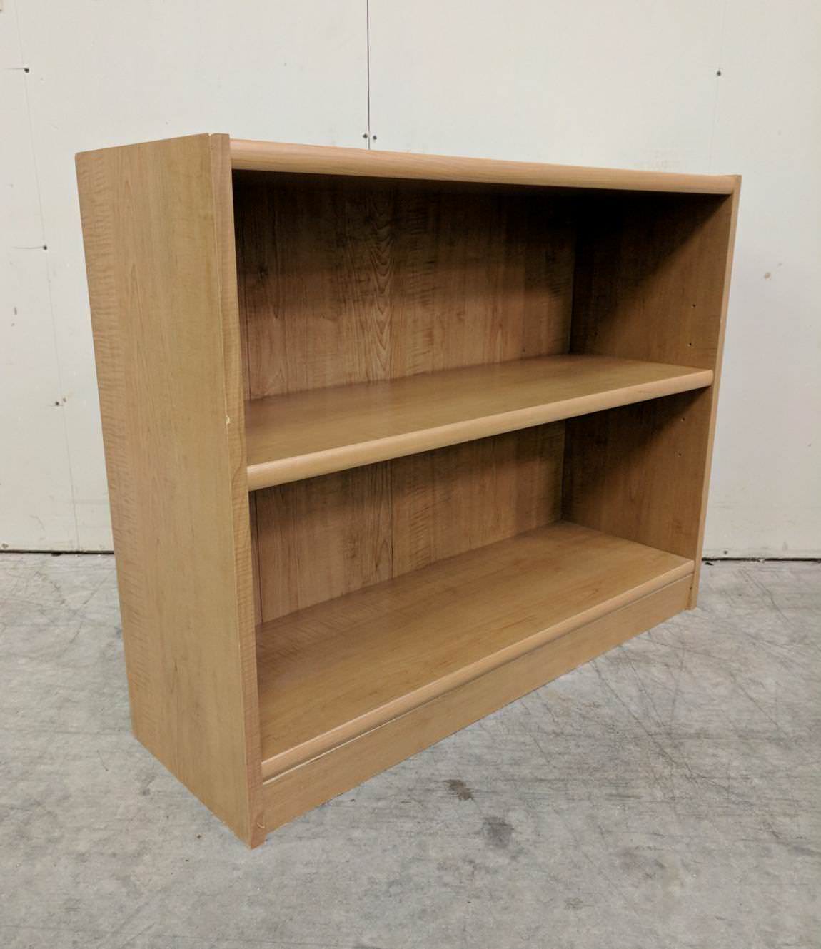 Oak Laminate Bookshelf – 37 Inch Wide