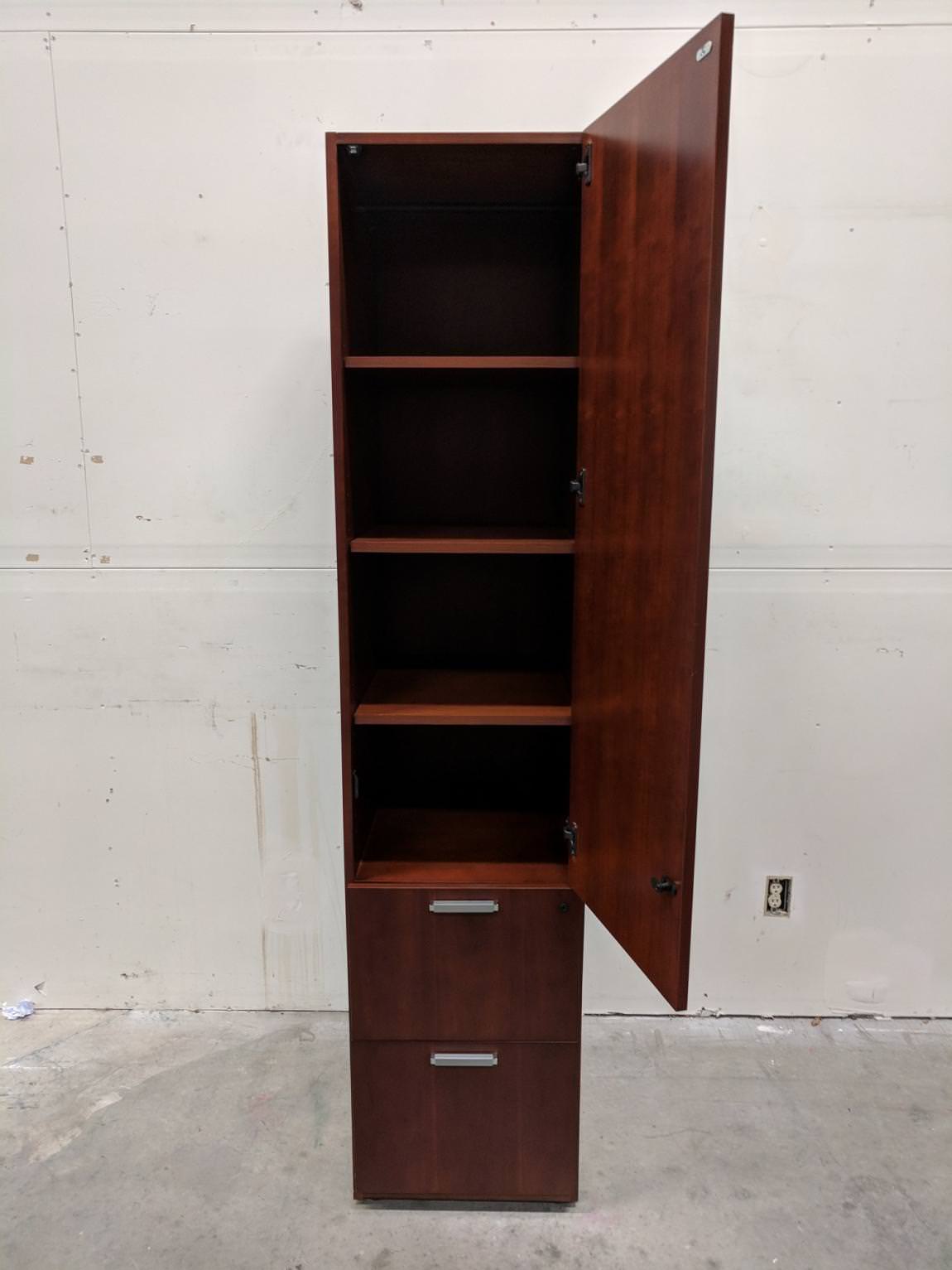 Solid Wood Cherry Storage Cabinet