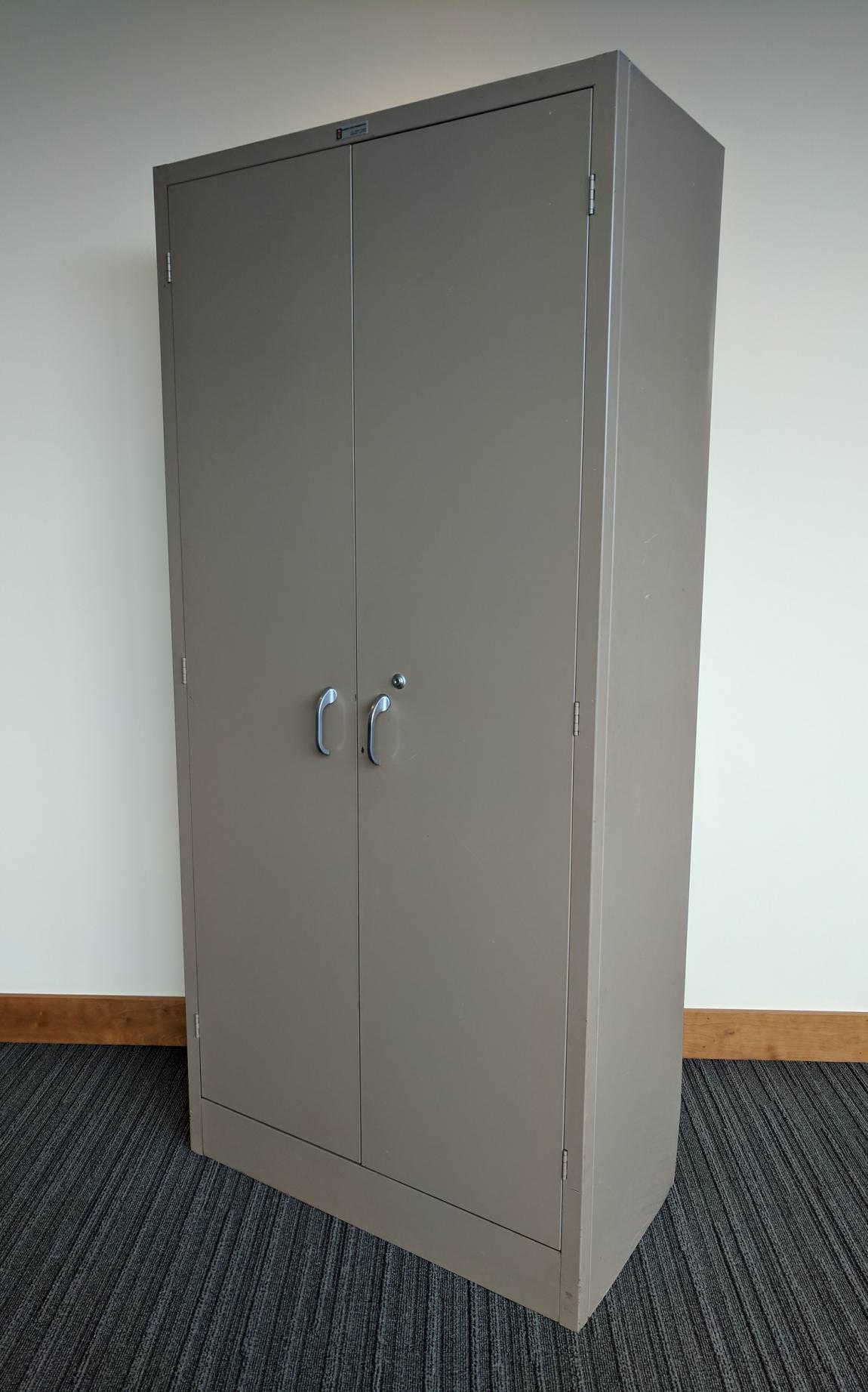 Tan Aurora Storage Cabinet – 36 Inch Wide