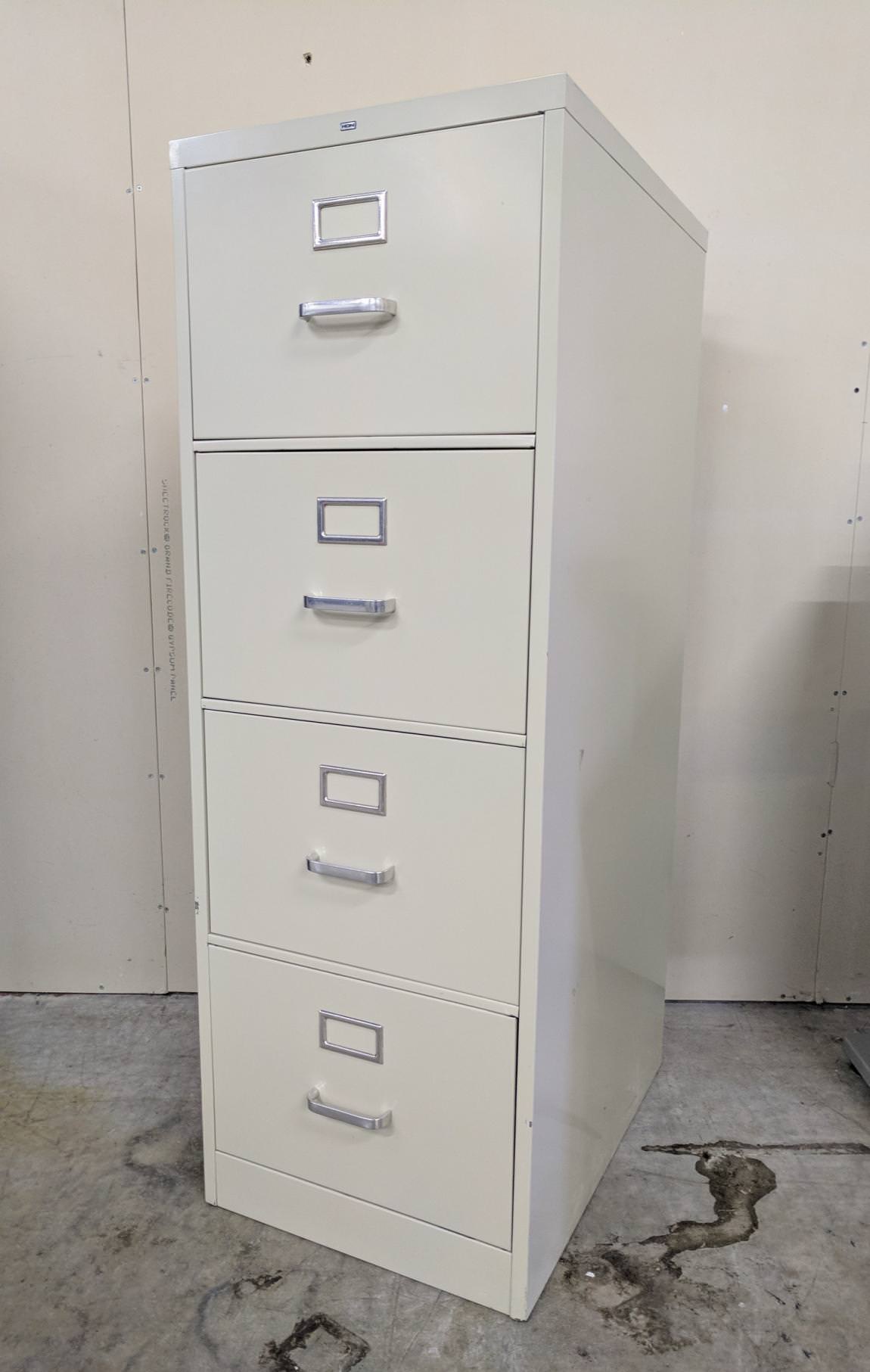 Putty Hon 4 Drawer Vertical Legal File Cabinet