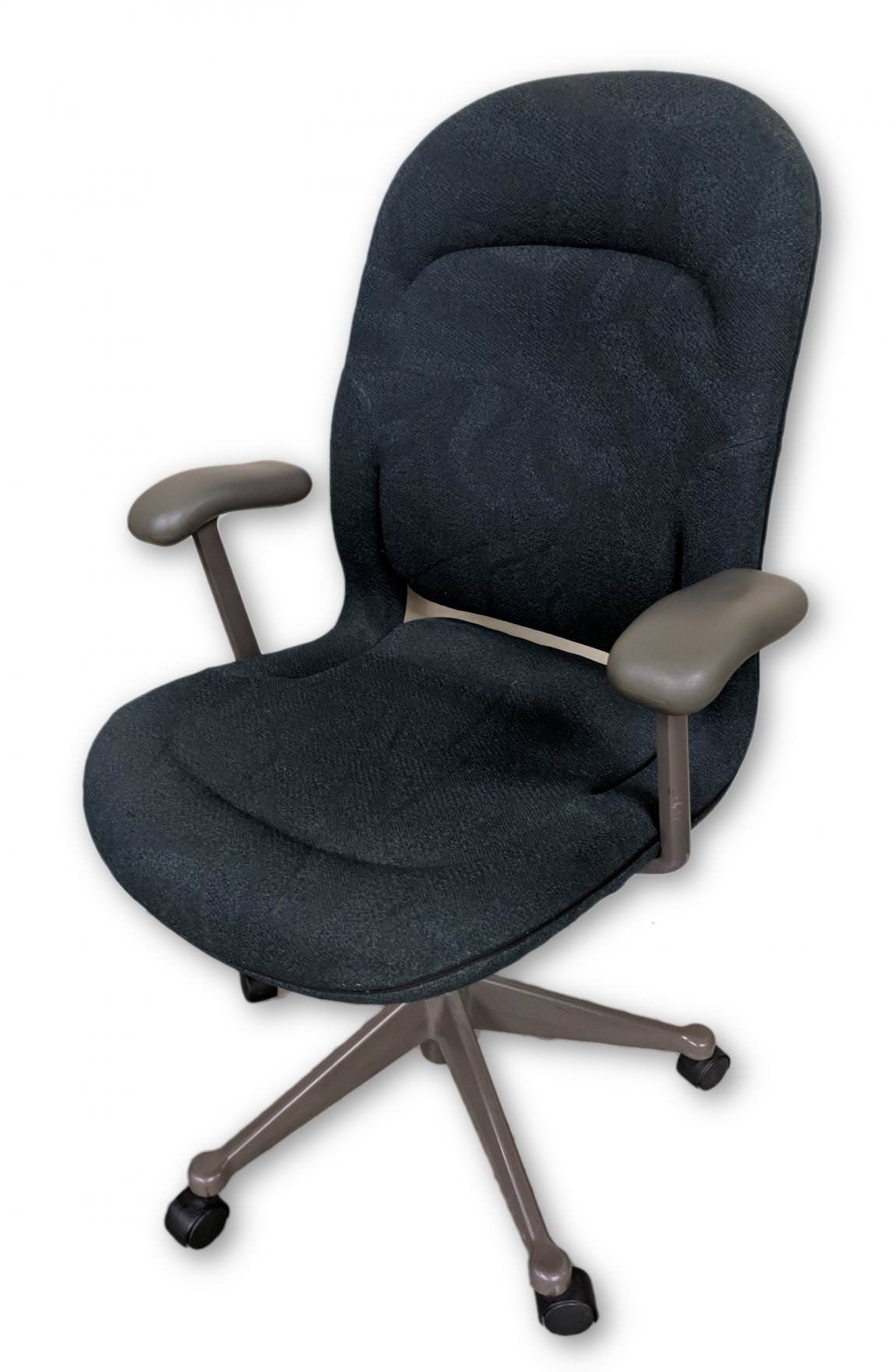 Dark Green High Back Rolling Office Chair
