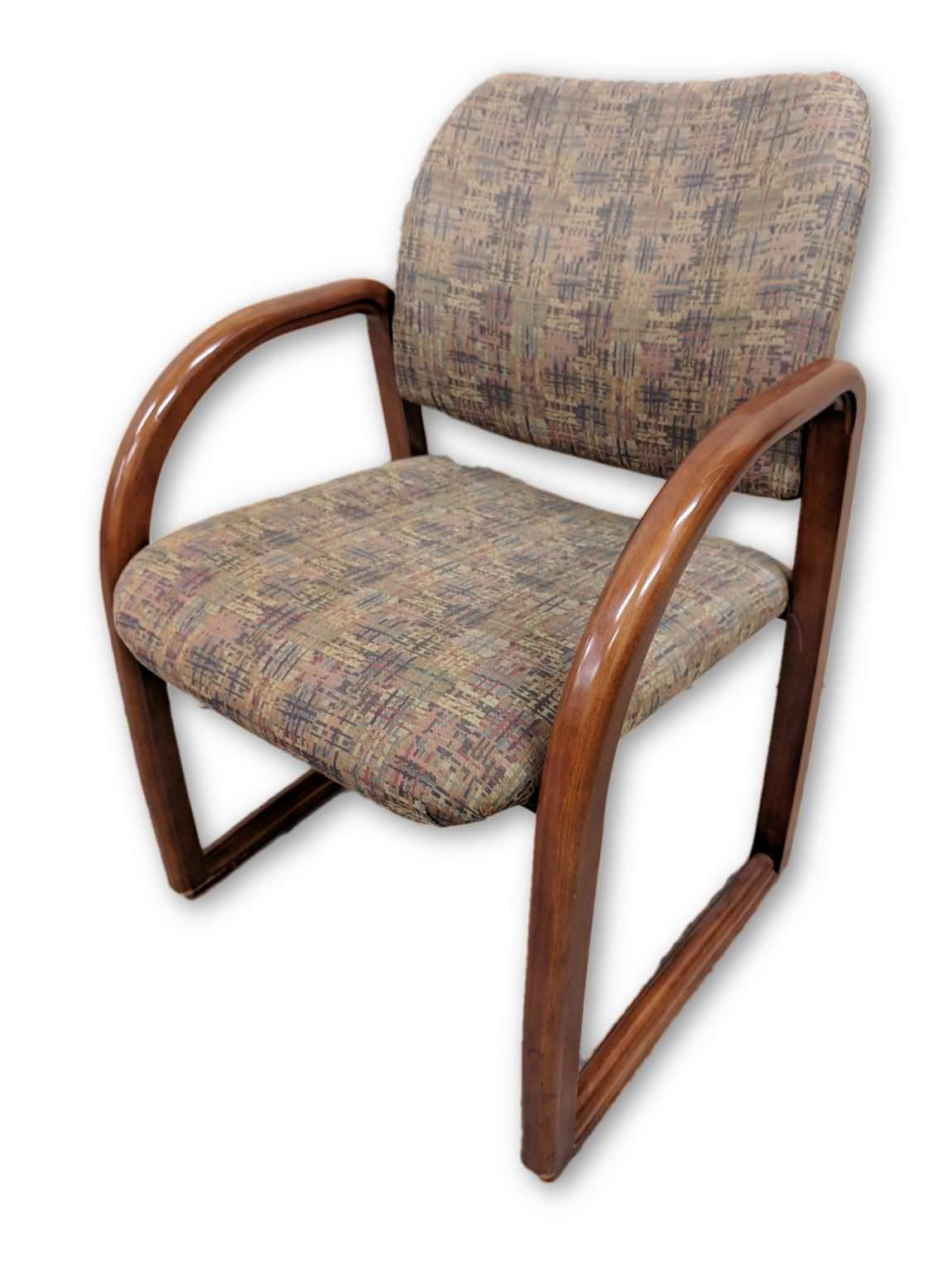 Kimball Guest Chairs with Solid Wood Cherry Frame