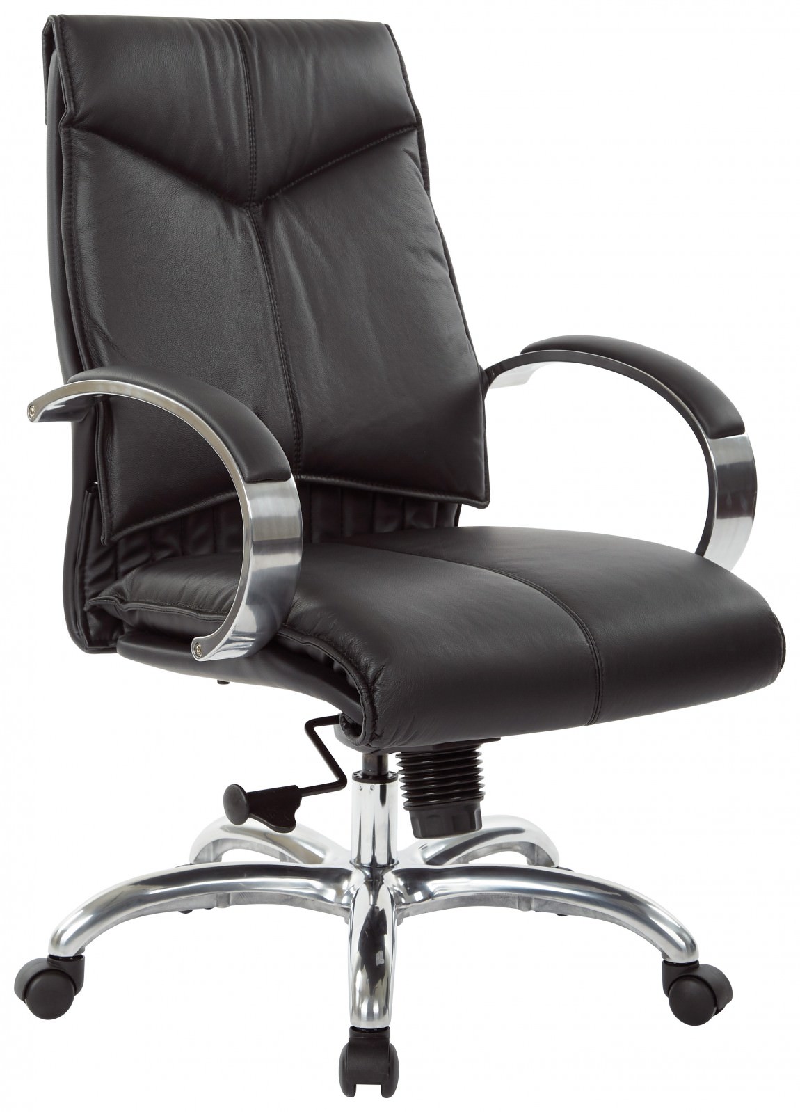 Leather Mid-Back Conference Room Chair