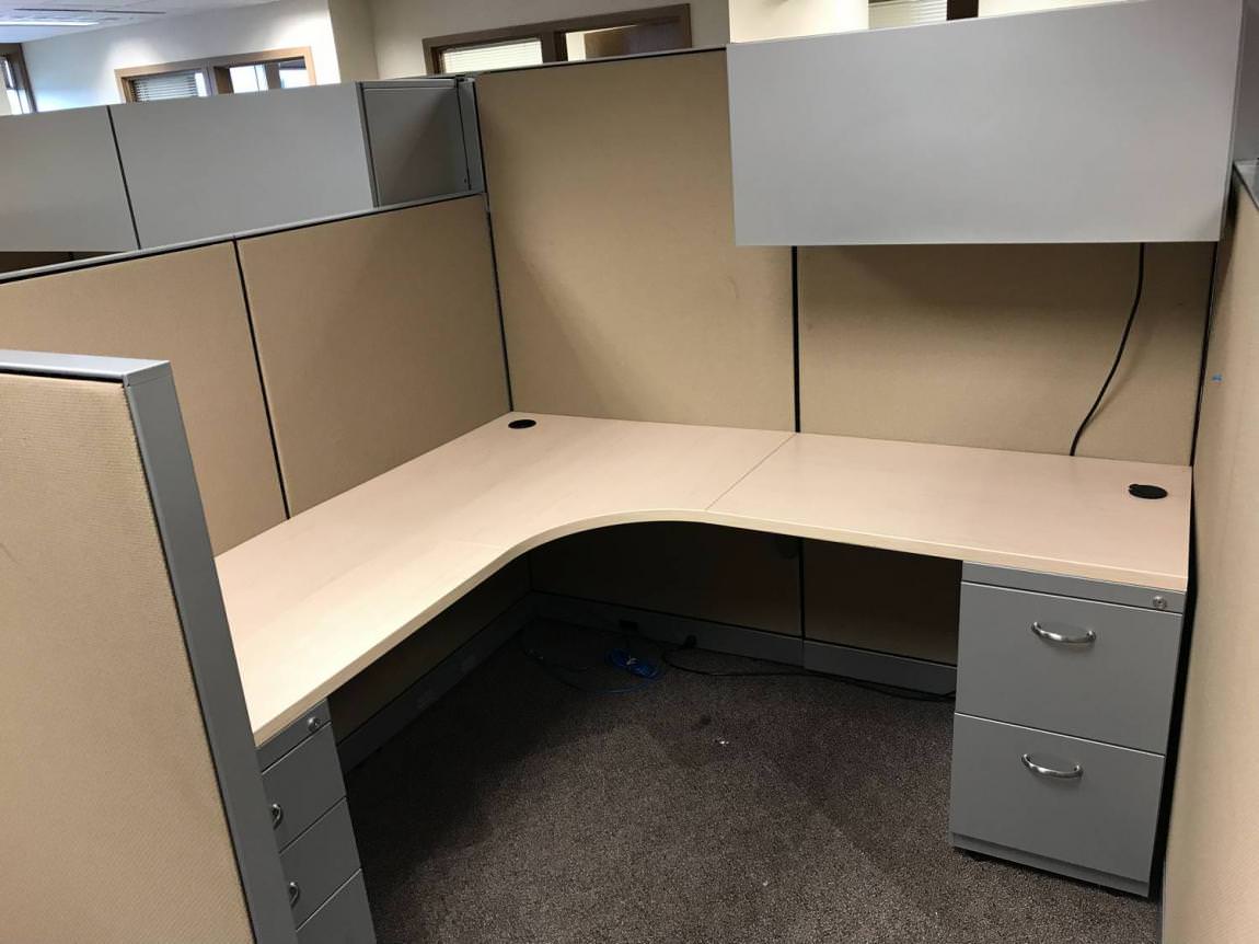 Steelcase Pod of 4 Cubicles
