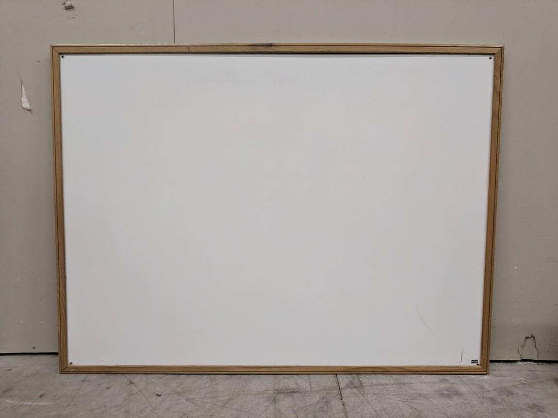 Boone Dry Erase Whiteboard with Black Frame – 48x36