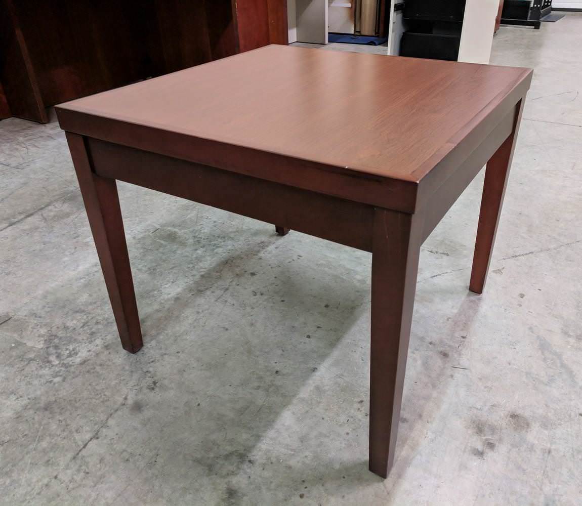 24” Solid Wood Cherry End Table