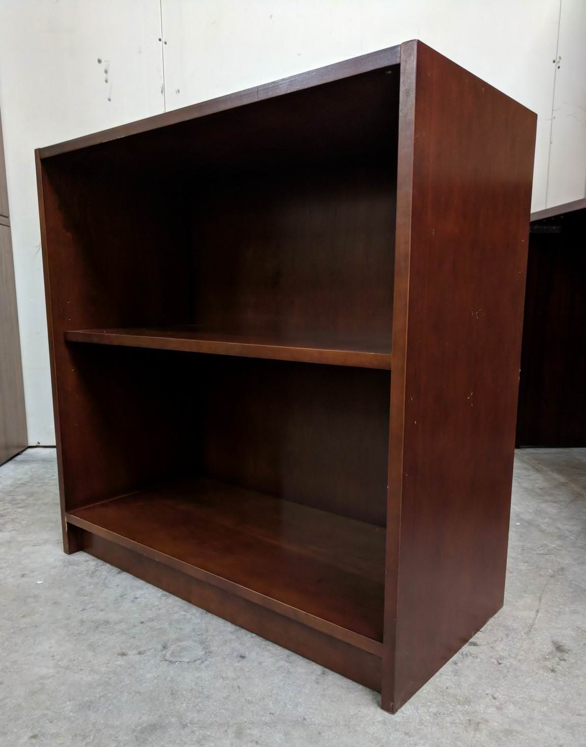 Cherry Solid Wood Bookshelf – 30 Inch Wide