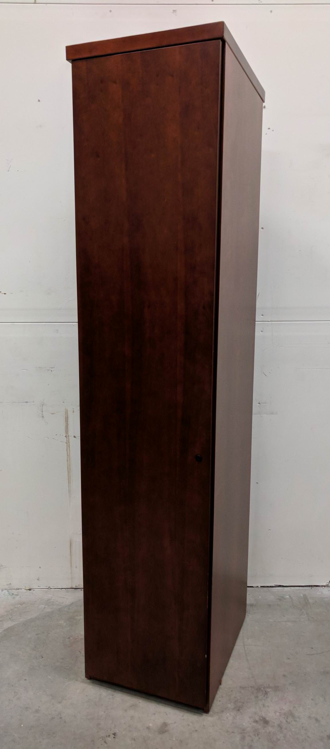 Solid Wood Cherry Storage Cabinet Wardrobe