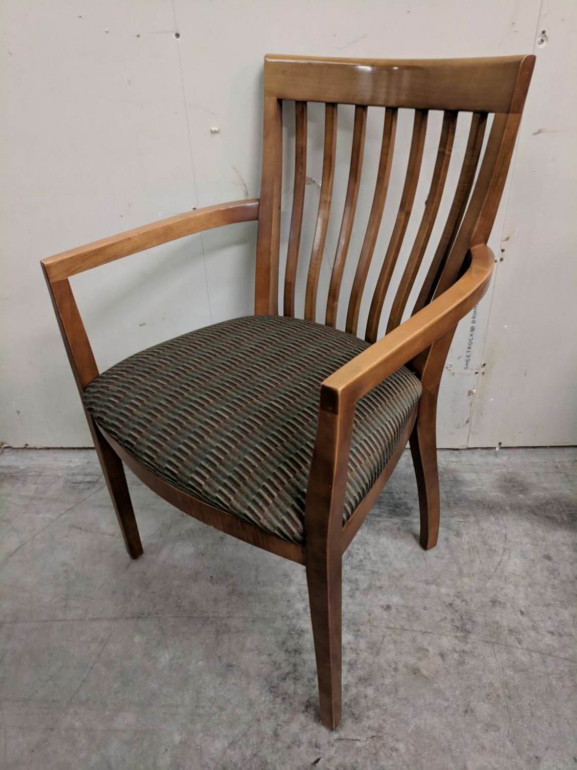 Bernhardt Guest Chairs with Solid Wood Frame by Bernhardt