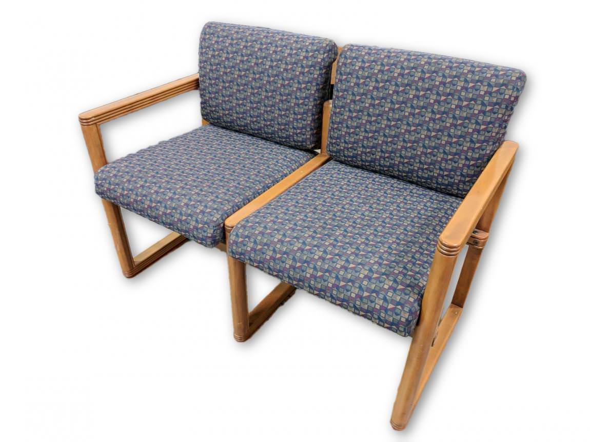Two Person Guest Chair Bench