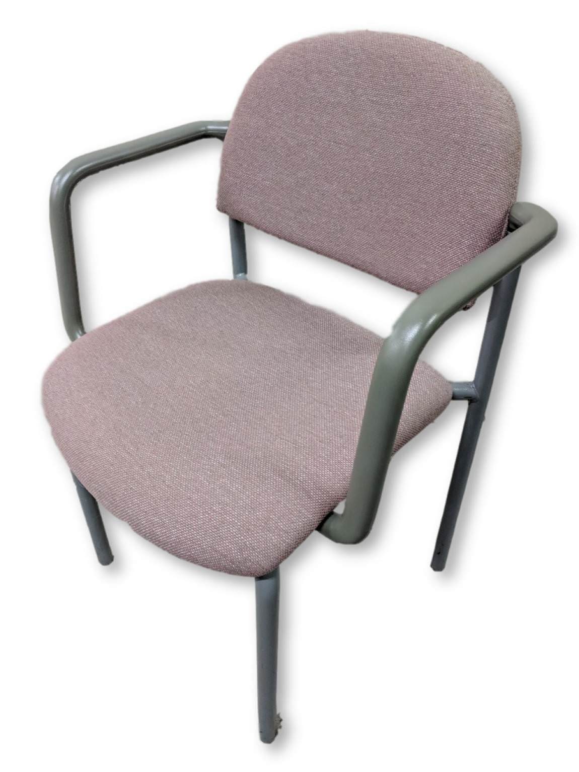 Light Red Stacking Guest Chairs