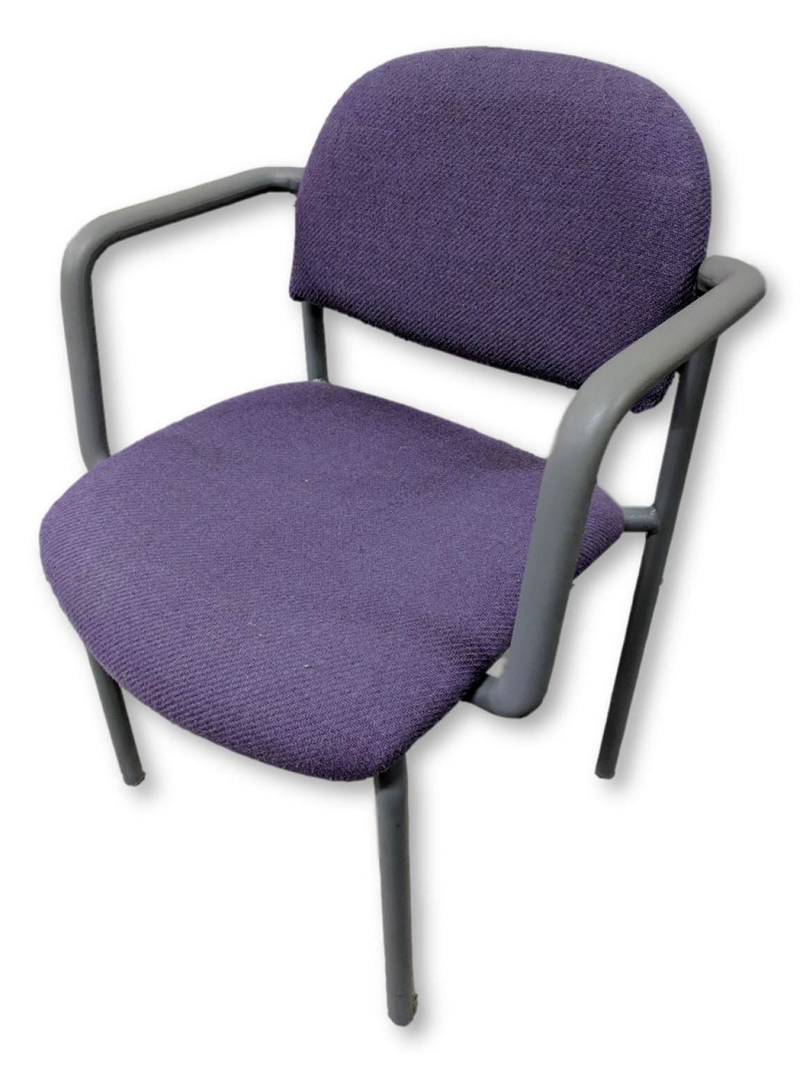 Purple Stacking Guest Chairs
