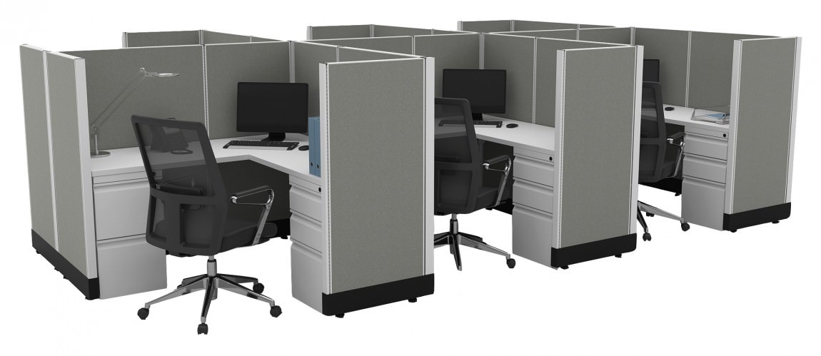 6 Person Cubicle