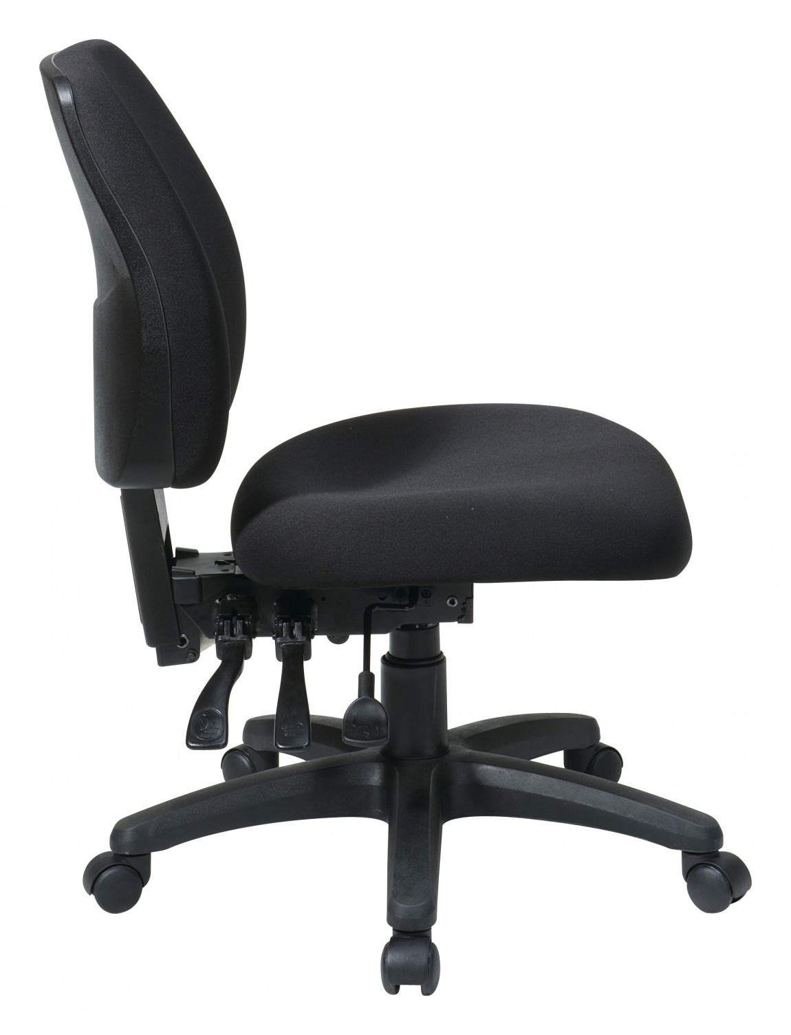 Mid Back Ergonomic Chair Without Arms