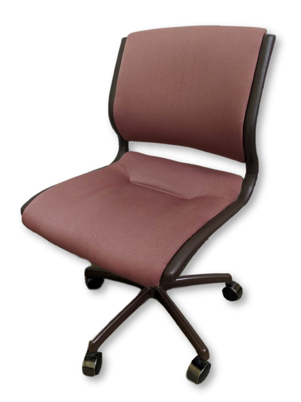 Steelcase Red Swivel Chair