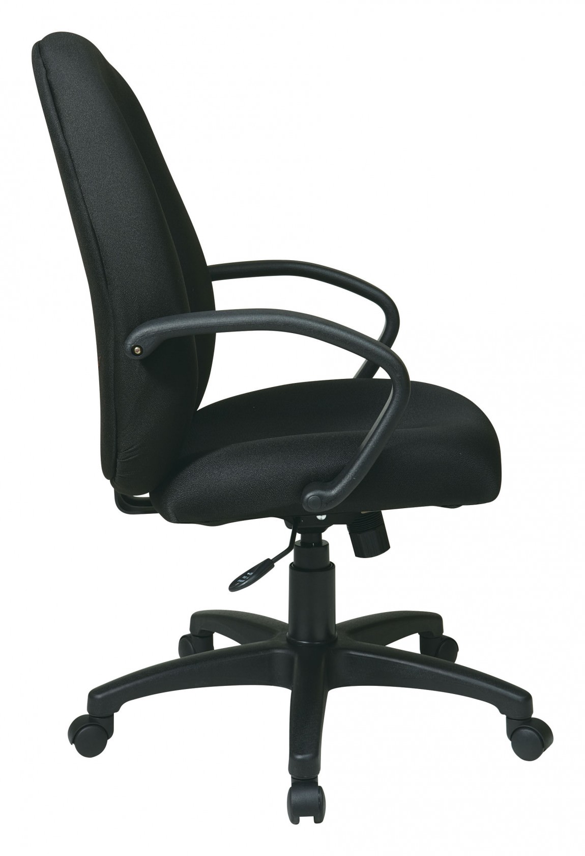 Low Back Office Chair - Black - Work Smart by Office Star Products