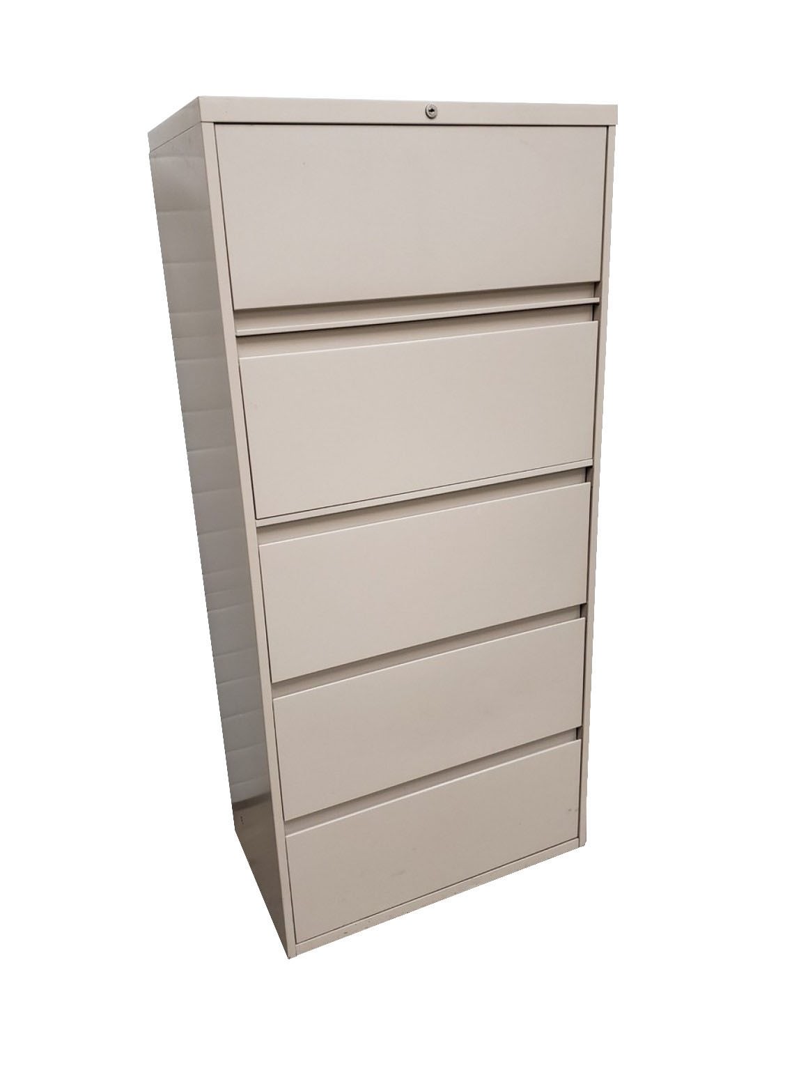 Steelcase Putty 5 Drawer Lateral Filing