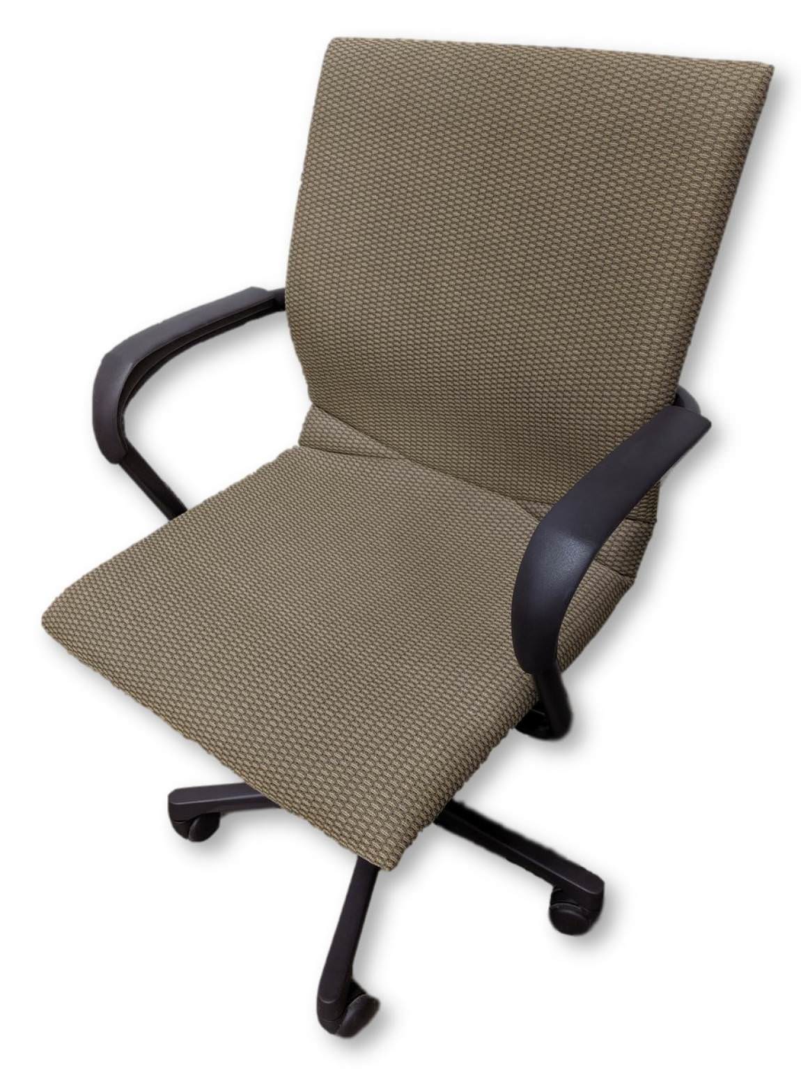Steelcase Brown Mid-Back Rolling Office Chair : Steelcase