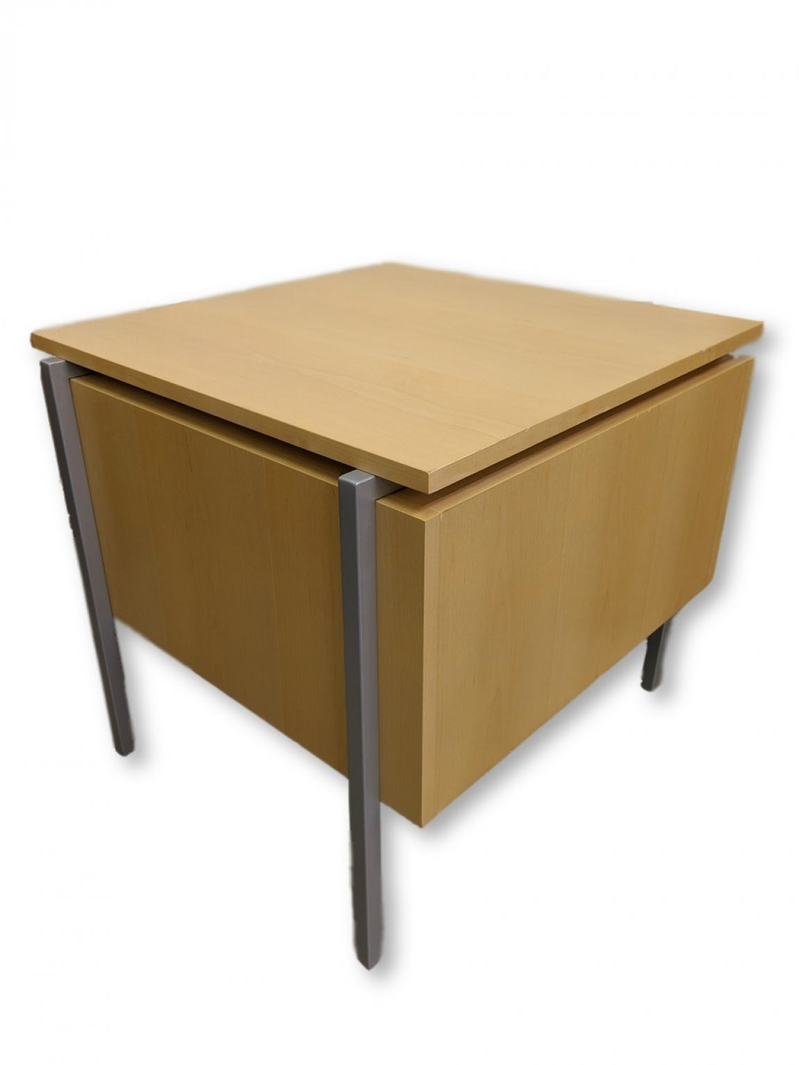 Maple Laminate End Table – 24 Inch Wide