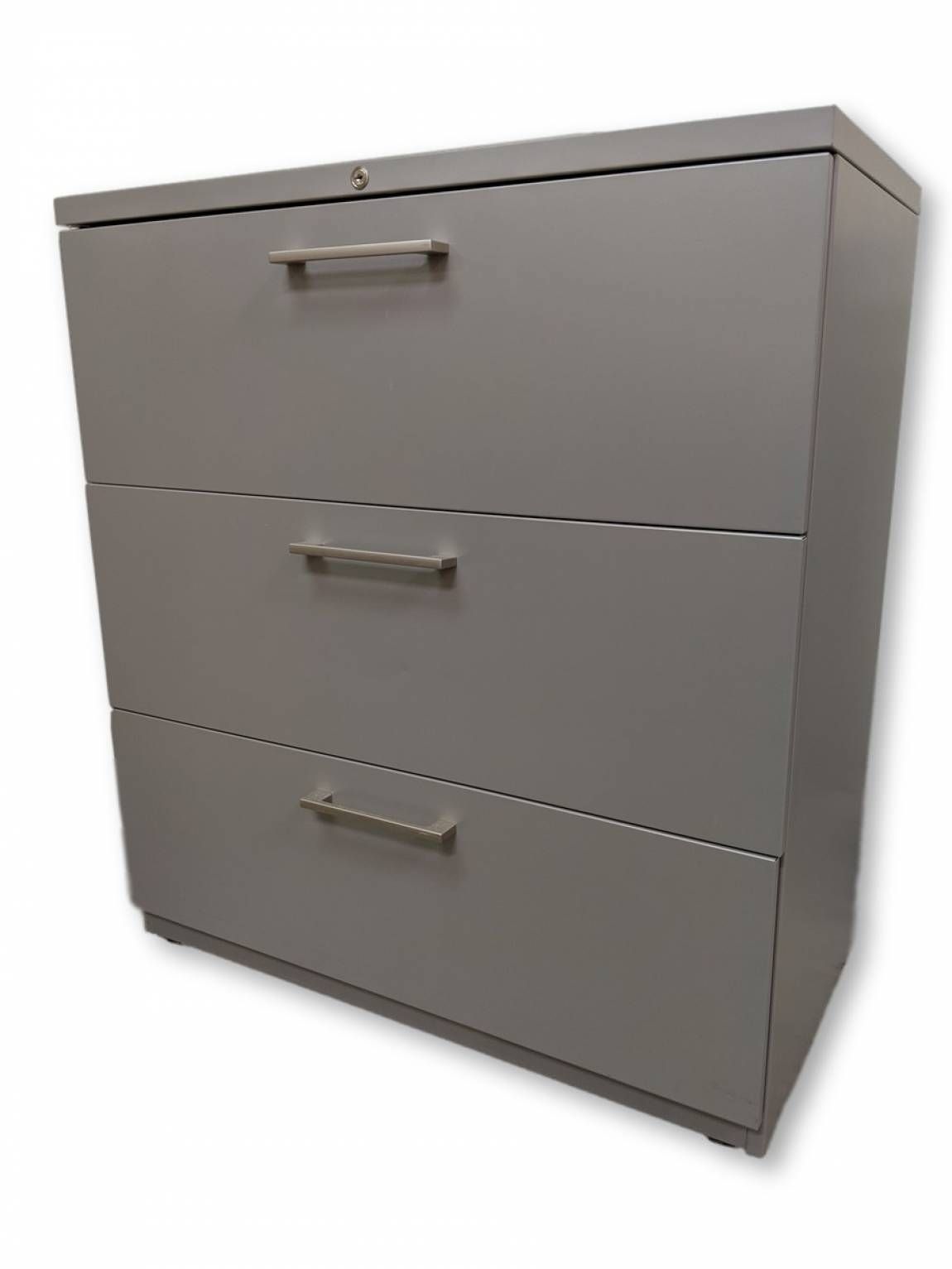 Haworth 3 Drawer Lateral Filing Cabinet 36 Inch Wide