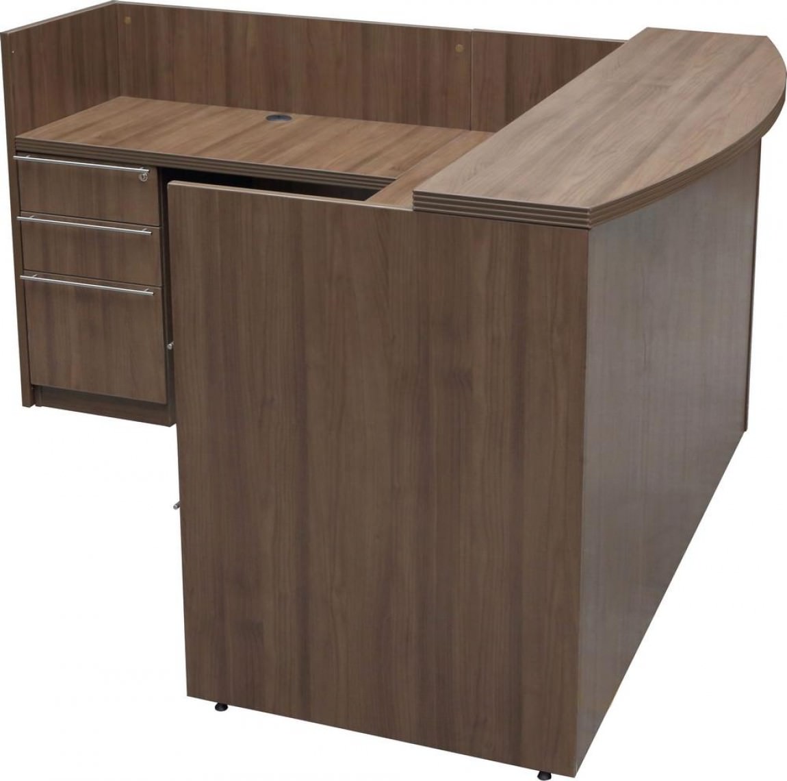 Reception Desk with Drawers