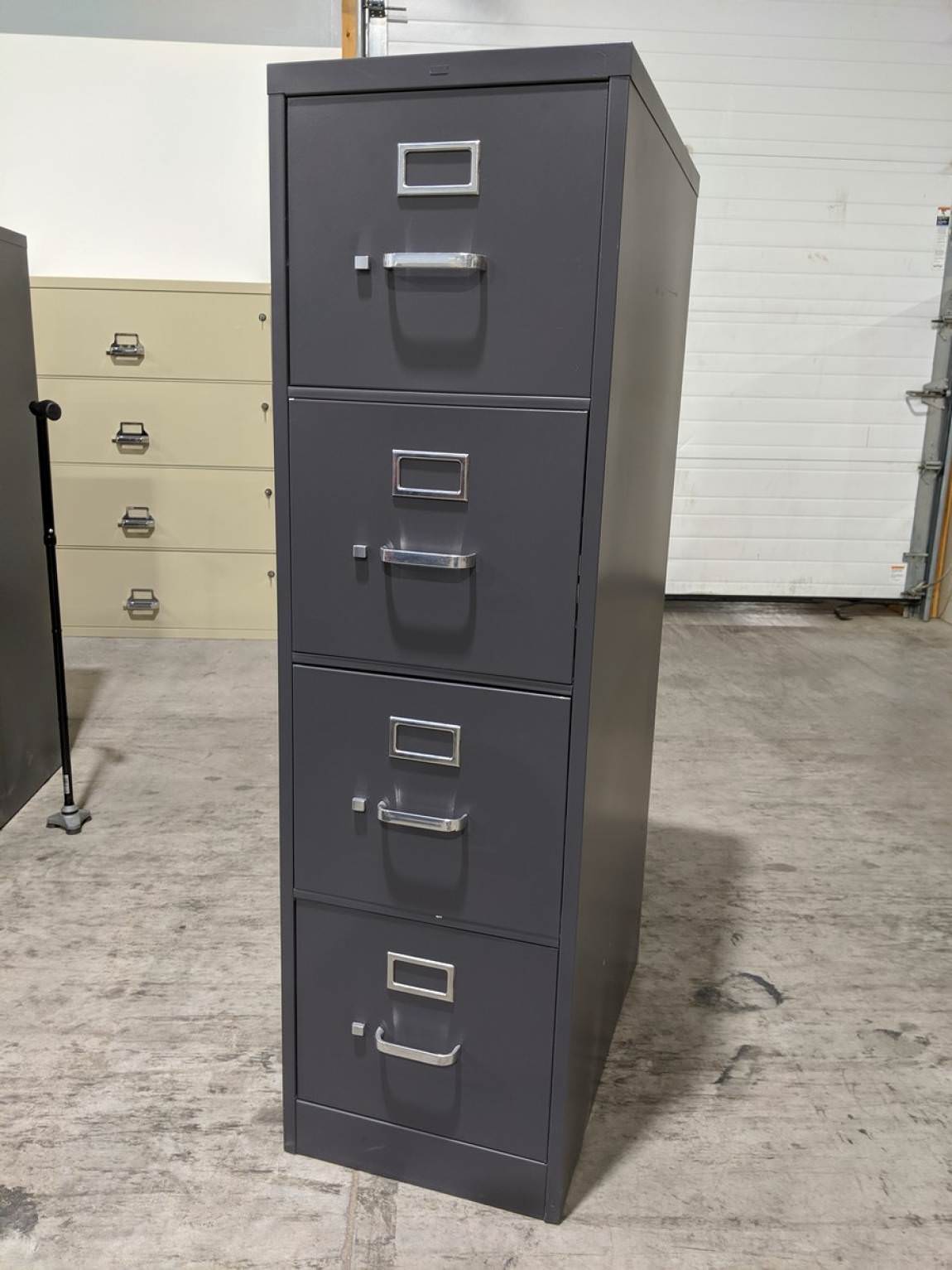 Gray Hon 4 Drawer Vertical Filing Cabinets – 15x25